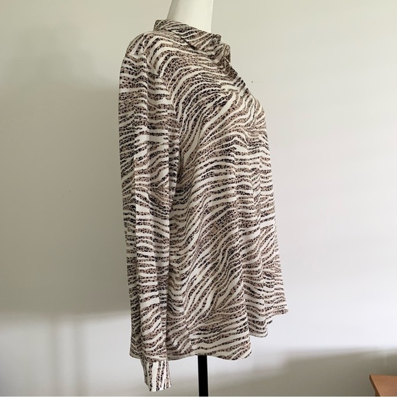 Abstract Animal Print Shirt - Picture 7 of 12